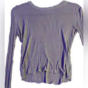 Army green Ardenes long sleeve blouse